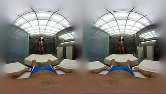 Alexis Brill & Loren Minardi in A Shower Duet - VirtualPornDesire