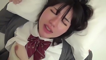 Lovely Japanese Schoolgirl Fucked And Facialized By A Lucky Guy