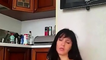 Russian mature mom fuck with boy