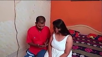 Lucky Guy With Indian Teen neighbor,  bhabhi’s big boobs fondled