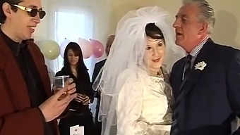 English Woman fucked at her wedding