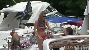 These ladies love to party on the boats and have sex
