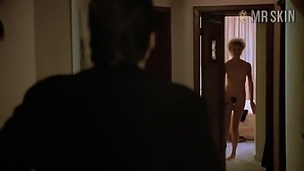 Annette Bening waiting for her man in bed while being completely naked