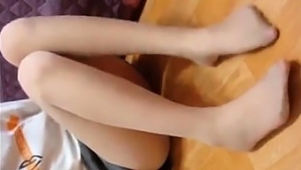 Korean Amateur Teen Panty Stockings Tease