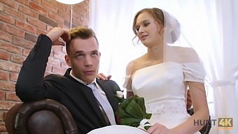Bride Gives Into Big Dick and Cuckolds Hubby. 