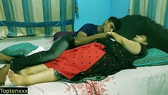 Indian teen boy fucking his sexy hot bhabhi secretly at home
