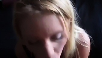 Swedish Girl - Blowjob in the couch