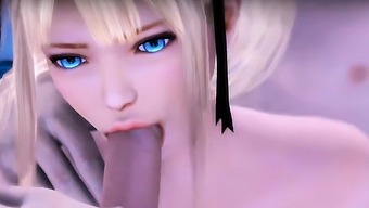 Anime Compilation of Cute Games Babes Fucks in Threesome Sex