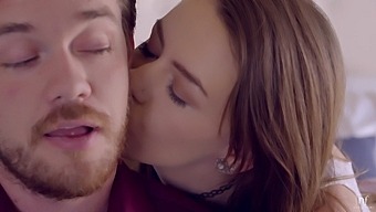 Gentle licking and dicking makes sweet Alex Blake reach an orgasm