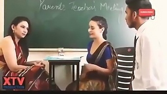 School Teacher With Student