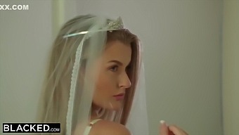 Bride Cheats On Her Groom With Black Stud With Jason Luv And Mia Melano