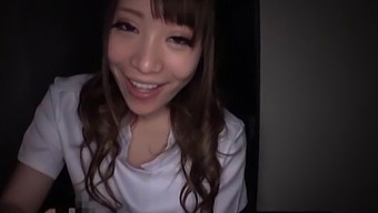 Lovely girl Mashiro Airi gets talked into drooling on a dick