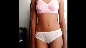 Sri Lankan schoolgirl undressing