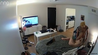 Hidden Camera catches cheating BLM Neighbor Fucking My Teen Wife in My own Bed