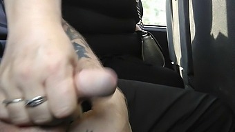 jerking off my cock on the bus