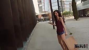 Jordi El Nino Polla picks up sexy girl and fucks her pussy in public for money