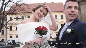 Attractive Czech bride spends first night with rich stranger