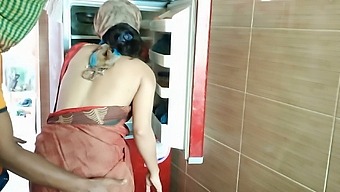 Devar Bhabhi in the kitchen sex, real Indian sex