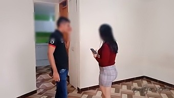 My friend's cuckold talks to his wife on the phone while I fuck her doggy style: when I get to my friend's house, his wife is alone and I put my cock into her while she talks to him on the phone, we couldn't make much noise