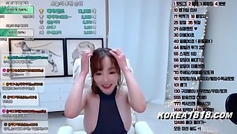 Dancing with Korean saggy tits!!!