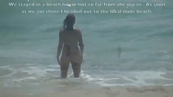Caribbean Nude Beach Vacation Part 1 and 2 - Exhibitionist Wife Helena Price VOYEUR POV!!!