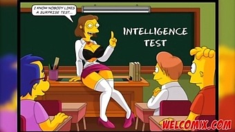 Fucking the college professor and dean! Intelligence test! The Simptoons