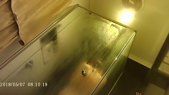 Hidden cam bathroom