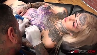 Behind the scenes with tattooed beauty Amber Luke