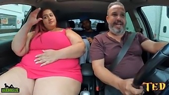 BBW on the ride finds a hot new one for the next one - Samy Santos - Joao O Safado