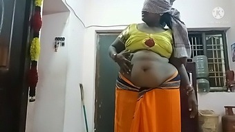 Navel sex with Tamil hot wife in a saree part 1