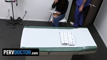 Perv Doctor - Beautiful Babe April Olsen Spreads Her Legs And Gets Banged In The Doctor's Office
