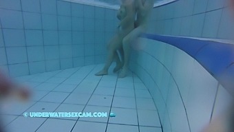 Teen ***couple fucks nude underwater for the first time