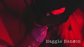 Maggie Manson Sloppy Facefuck By A Huge Cock In A Bdsm Session