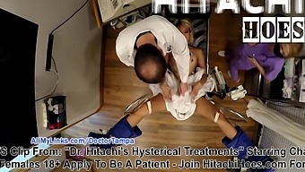 Bts From Dr Hitachis Hysterial Treatments, Channys Restrained And Release, At With Channy Crossfire