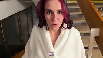 Adventurous Russian Tourist Teen gives Public BJ to Stranger, Gets Fucked in Hotel Suit later.