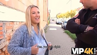 VIP4K. Man tricks busty woman into having fun with her boyfriend