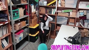 Muslim Arab Teen Gets Facial After Shoplifting And Sucking Dick
