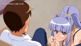Straight anime and hard oral sex with teen doll
