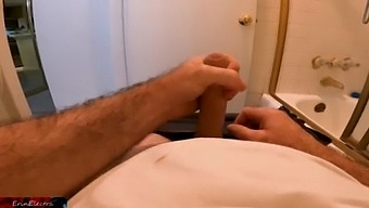 stepsister sits on stepbrothers dick in the bathroom