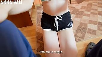 My stepbrother didn&#039;t expect me to take his virginity. ANNA BALI 