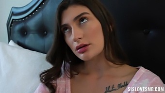 Cum in mouth ending after passionate fucking with hoy Mae Milano