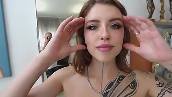 Rocco Siffredi is banging a pretty girl Eden Ivy at porn casting