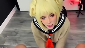Himiko Toga And Her Hairy Pussy Celebrate 18th With First Sex And Sreampie 11 Min
