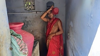 Bhabhi's teenage honeymoon ends with a bathroom fuck