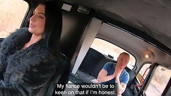 Ania Kinski gets a hardcore fucking in a taxi with a cumshot in her mouth