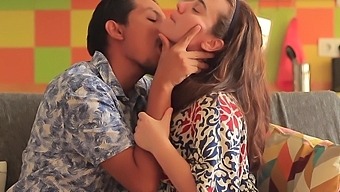 Mexican boyfriend and white girlfriend indulge in sensual sex