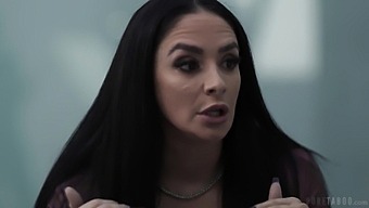 Sheena Ryder's big ass gets banged by nerdy stepfamily friend
