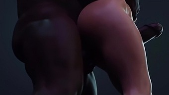 Compilation how Tifa Lockhart from FF7 got gigantic penises in her vulva and anal buttocks.
