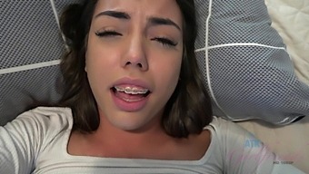 A passionate Latina pleasure plays with the penis in wonderful home kinks.