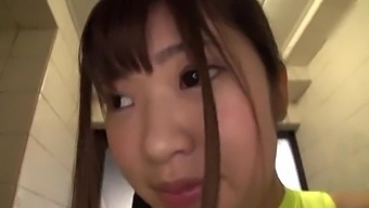 Japanese chick enjoys while sucking a dick - Ishikawa Yuuna